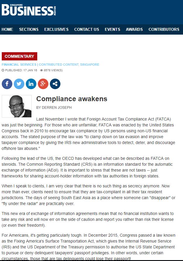 Compliance Awakens