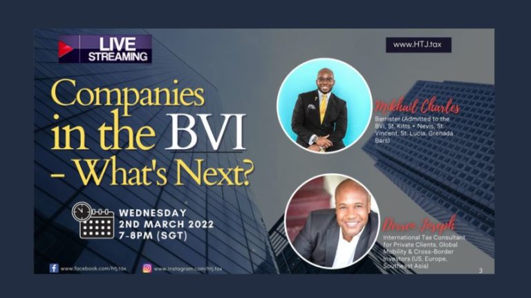Livestream – Companies in the BVI – What’s Next? – 2nd March 2022