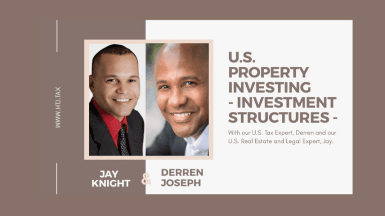 [ HTJ Podcast ] US Property Investing -Investment Structures- with Jay Knight & Derren Joseph