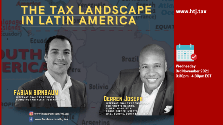 Livestream – The Tax Landscape in Latin America – 3rd November 2021